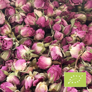 BOUTONS DE ROSE CERTIFIÉ BIO