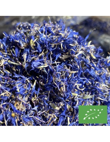 PÉTALES DE BLEUET CERTIFIÉ BIO