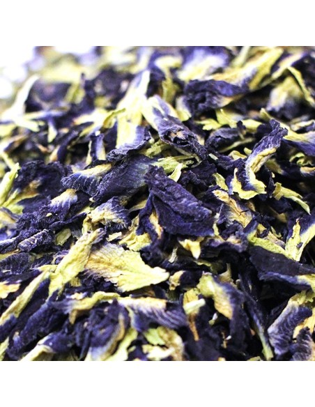 PETALES  DE FLEURS DE BUTTERFLY PEA "ORGANIC THAILAND"