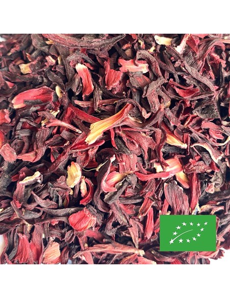 FLEURS D'HIBISCUS CERTIFIÉ BIO