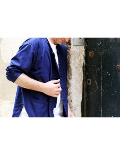 Blue Indigo Shirt Light Cotton 2