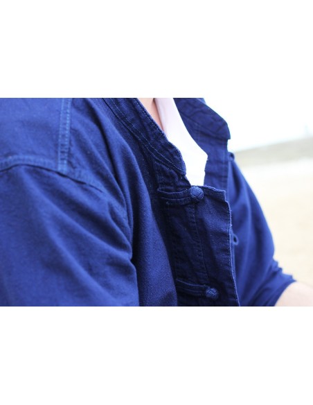 Blue Indigo Shirt Light Cotton