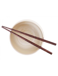 Noodle bowl and chopsticks - Ivory 2