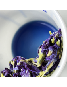 PETALES  DE FLEURS DE BUTTERFLY PEA "ORGANIC THAILAND" 2