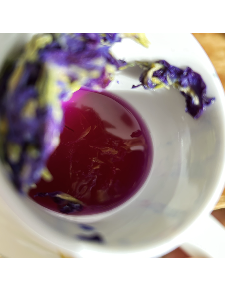 PETALES  DE FLEURS DE BUTTERFLY PEA "ORGANIC THAILAND"