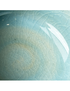 Tasse argile émaillée craquelée Ø9cm / h4.5cm 2