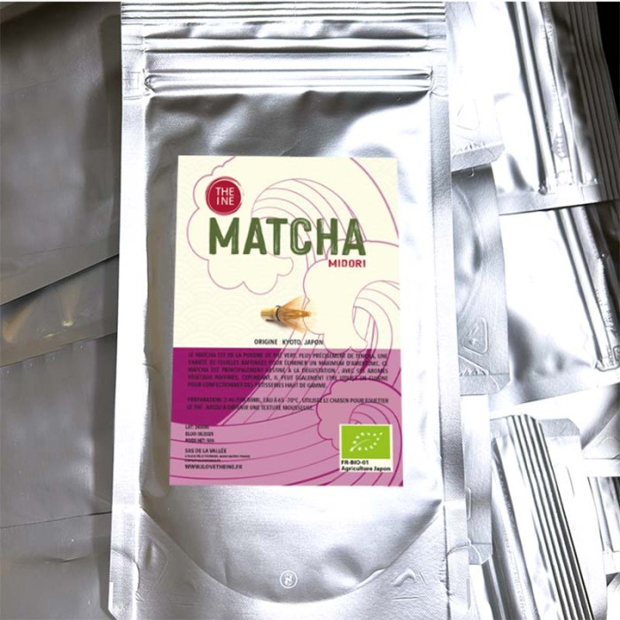 MATCHA MIDORI CERTIFIÉ BIO 50G