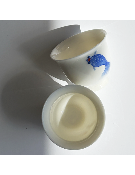 TASSE PORCELAINE "FISH" 5CL