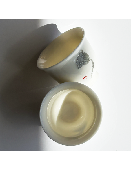 TASSE PORCELAINE "LOTUS" 5cl
