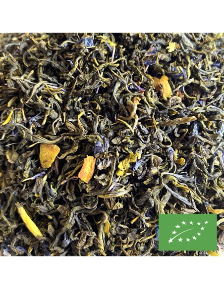 THÉ VERT EARL GREY FLEURS BLEUES ORGANIC CERTIFIED