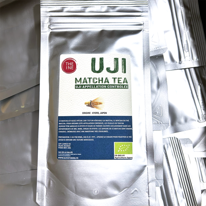 UJI MATCHA APPELATION CONTROLÉE 50G CERTIFIÉ BIO