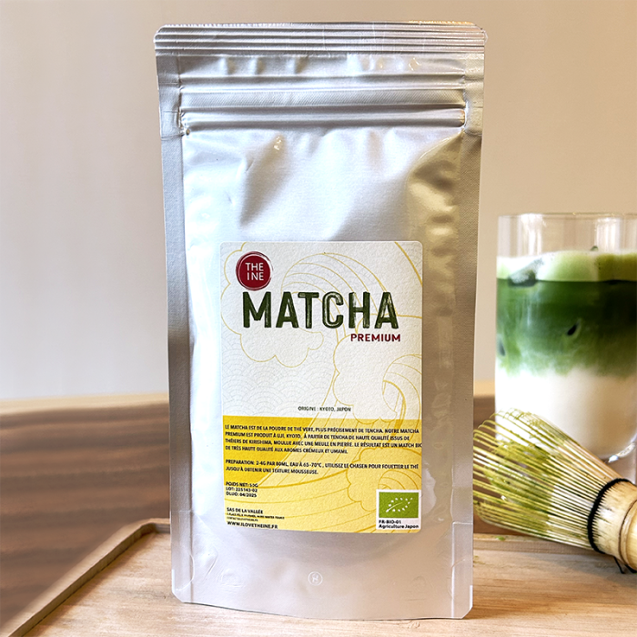 MATCHA PREMIUM CERTIFIÉ BIO